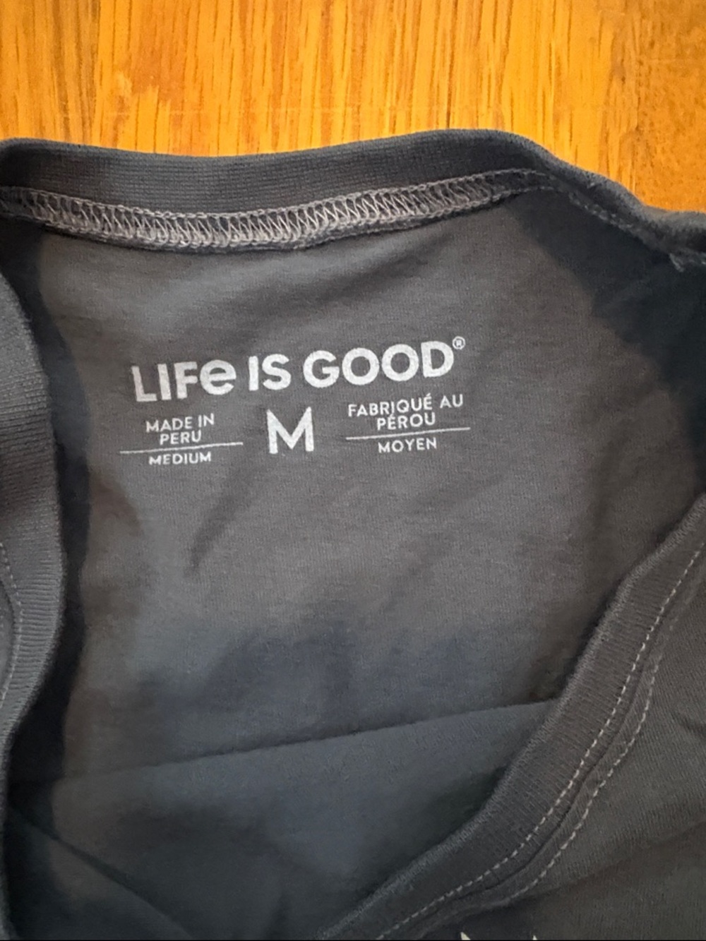 NWT Life is Good Jeep blue medium t-shirt - Picture 2 of 4